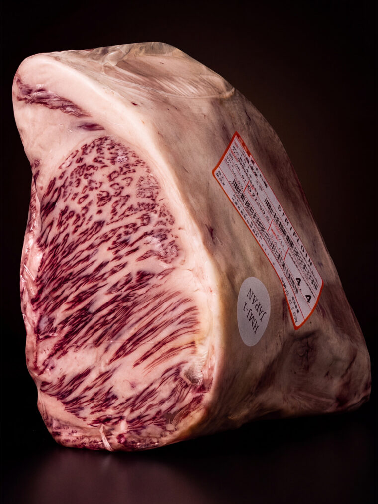Lomo porcionado de wagyu japonés Caydesa