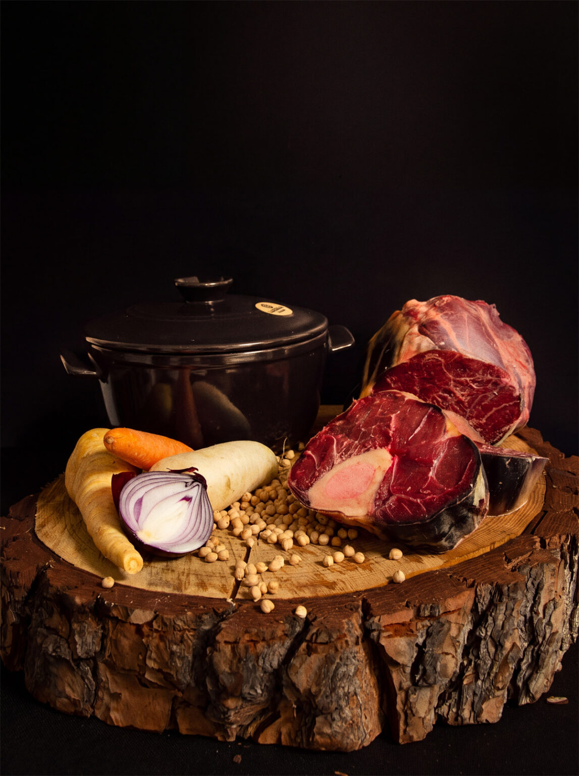 Carne de guiso de vaca raza rubia Caydesa