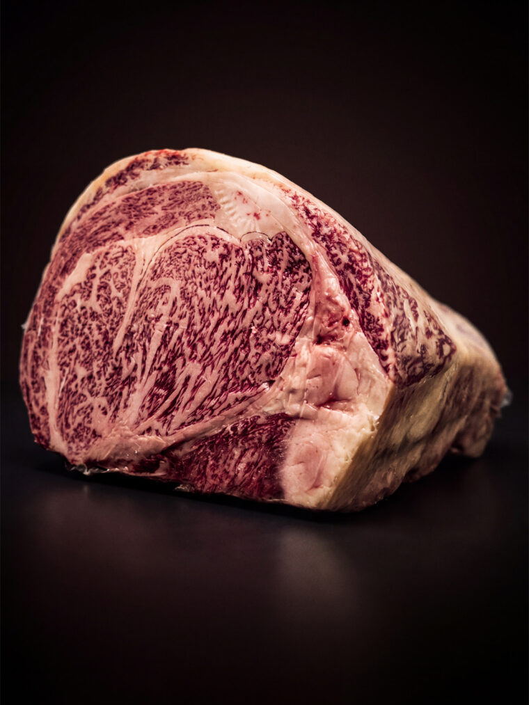 Lomo porcionado de wagyu japonés max infiltración certificado Caydesa
